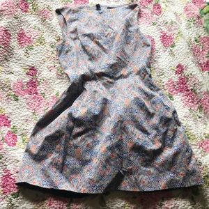 Elegant Zara Woman Paisley Dress